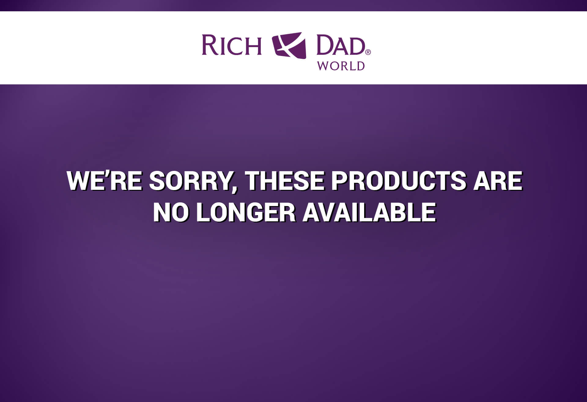 We're sorry, these products are no longer available